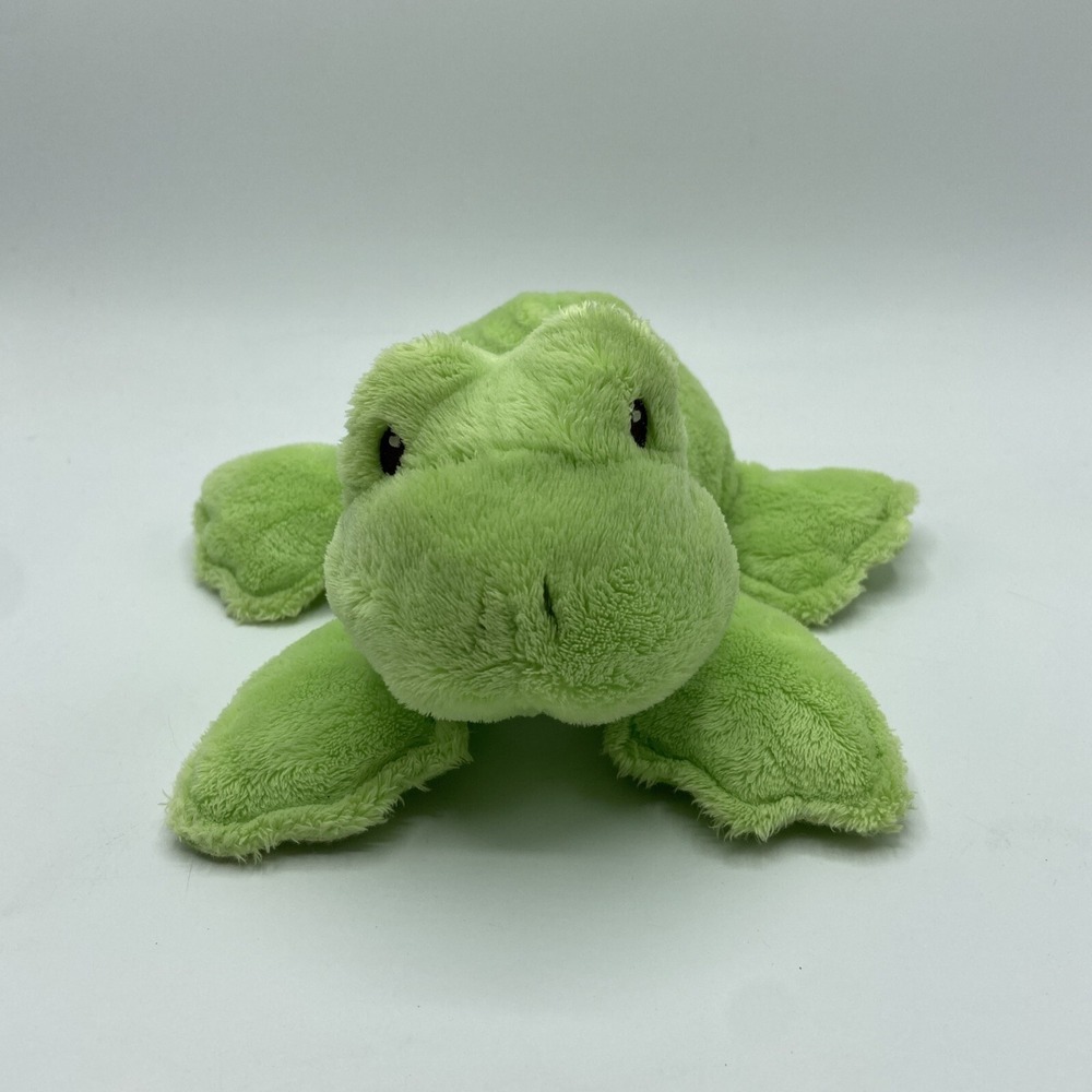 7" Baby Gund Silly Stripes Green Frogers Frog Plush 319882 Chime Sound Lovey
